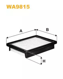 Воздушный фильтр WIX FILTERS WA9815