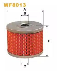 Топливный фильтр WIX FILTERS WF8013