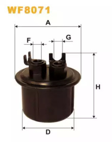 Фильтр WIX FILTERS WF8071