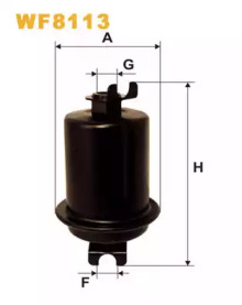 Топливный фильтр WIX FILTERS WF8113