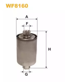 Топливный фильтр WIX FILTERS WF8160