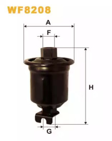 Топливный фильтр WIX FILTERS WF8208