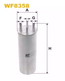 Топливный фильтр WIX FILTERS WF8358