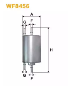 Топливный фильтр WIX FILTERS WF8456