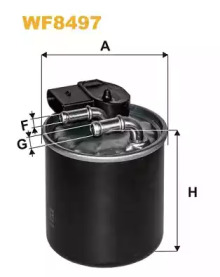 Топливный фильтр WIX FILTERS WF8497