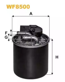 Топливный фильтр WIX FILTERS WF8500