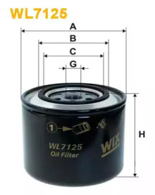 Фильтр WIX FILTERS WL7125