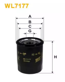 Фильтр WIX FILTERS WL7177