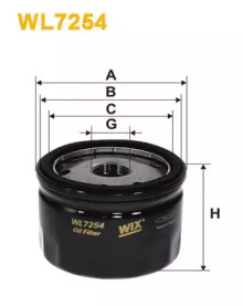 Фильтр WIX FILTERS WL7254