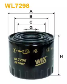 Фильтр WIX FILTERS WL7298