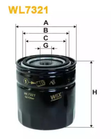 Фильтр WIX FILTERS WL7321