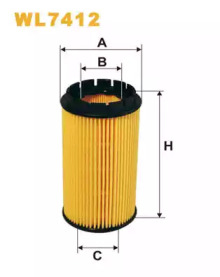 Фильтр WIX FILTERS WL7412