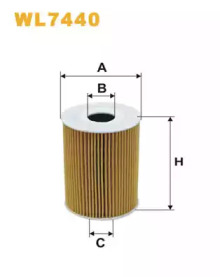 Фильтр WIX FILTERS WL7440