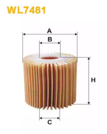 Фильтр WIX FILTERS WL7481