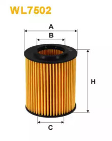 Фильтр WIX FILTERS WL7502