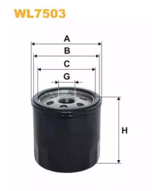 Фильтр WIX FILTERS WL7503