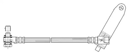 Тормозной шланг CEF 512364