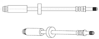 Тормозной шланг CEF 512702