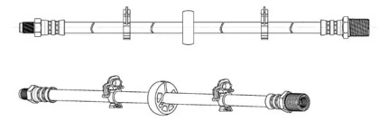 Шлангопровод CEF 512848