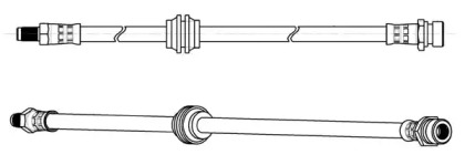 Тормозной шланг CEF 512898