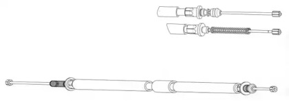 Трос CEF AR02103