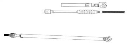 Трос CEF AR02105