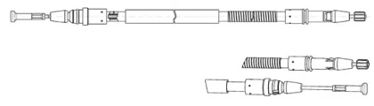 Трос CEF AR02145