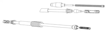 Трос CEF AU02172