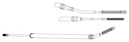 Трос CEF BW02124