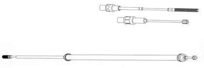 Трос CEF BW02127