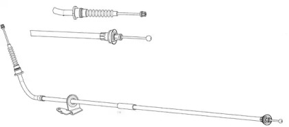 Трос CEF BW02135