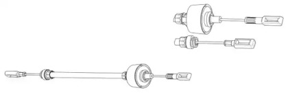 Трос CEF CT01121