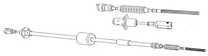 Трос CEF CT01127