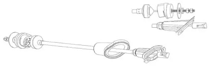 Трос CEF CT01136