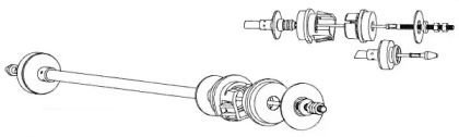 Трос CEF CT01138