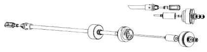 Трос CEF CT01140