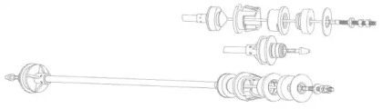 Трос CEF CT01143