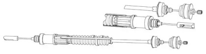 Трос CEF CT01156