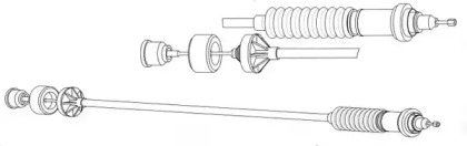 Трос CEF CT01159