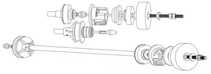 Трос CEF CT01162