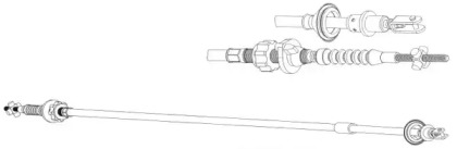 Трос CEF CT01164