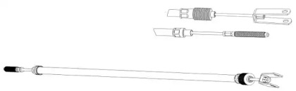 Трос CEF CT02128