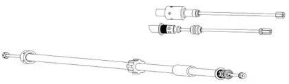 Трос CEF CT02133