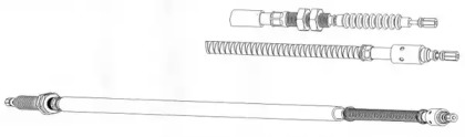 Трос CEF CT02139