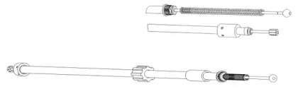 Трос CEF CT02143