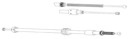 Трос CEF CT02144