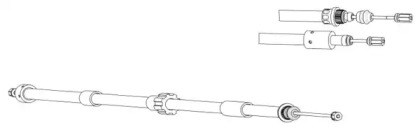 Трос CEF CT02158