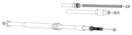 Трос CEF CT02159