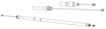 Трос CEF CT02161