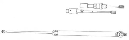 Трос CEF CT02175